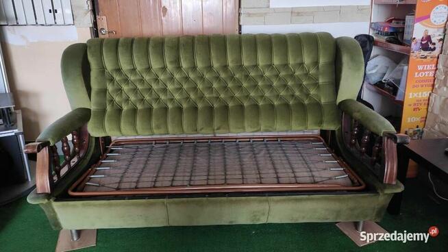 Sofa + fotele rozkładana