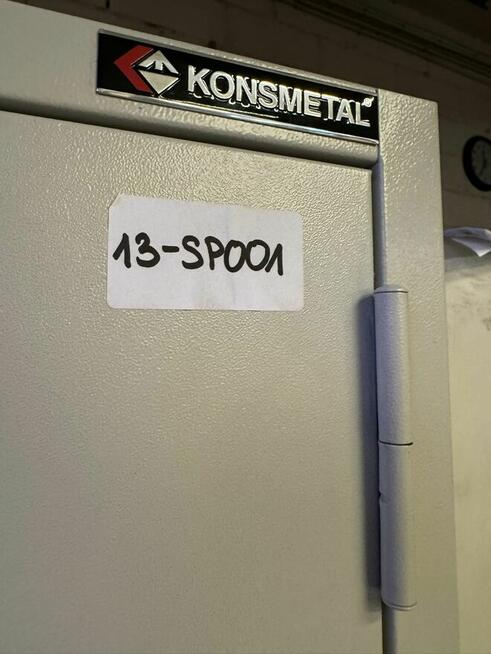 Szafa metalowa szafy do magazynów ciężka gruba stal Konsmeta