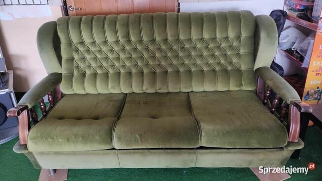 Sofa + fotele rozkładana