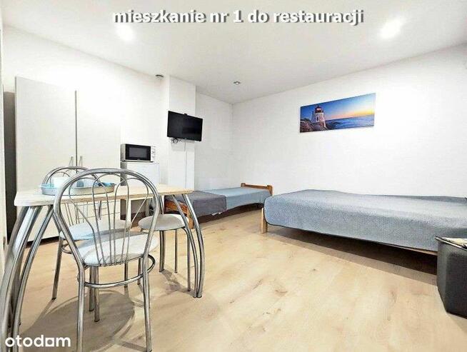 Restauracja z apartamentem i dodatkowymi lokalami