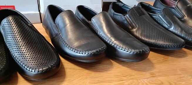 Piękne Męskie stylowe buty 4 pary
