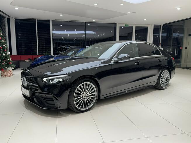 Mercedes C 200 AMG Line, Apple CarPlay/Android Auto LED, salonPL, FV-23%, DOSTAWA