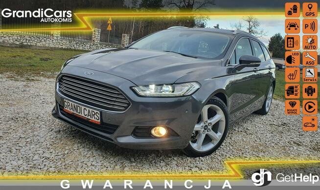 Ford Mondeo TITANIUM # Convers+ # Navi SYNC # LED # Panorama # Parktronic # SERWIS