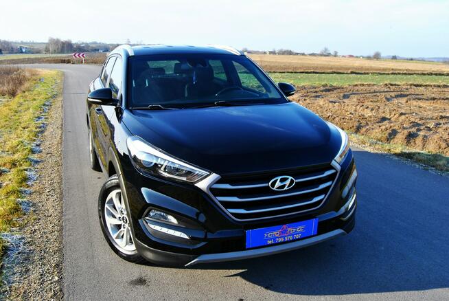 Hyundai Tucson 1.7 CRDI *OPŁACONY * GPS * Kamera cof * LEDY * Oryginał