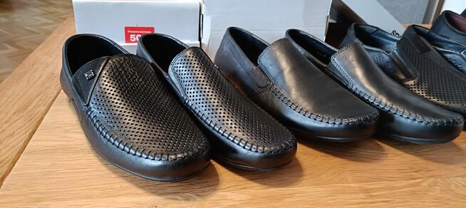 Piękne Męskie stylowe buty 4 pary