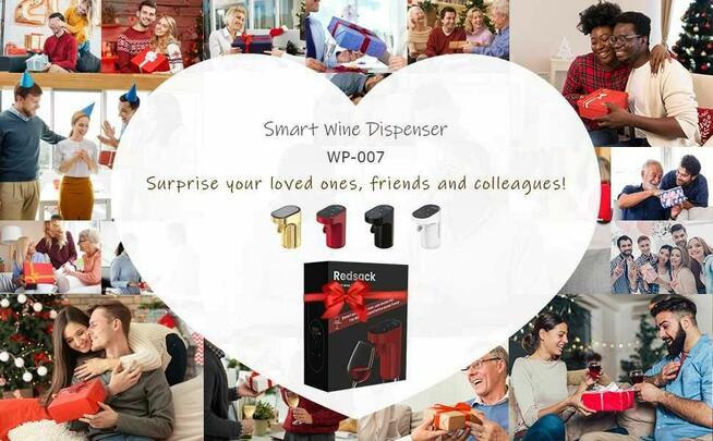 Elektryczny dozownik do alkoholu REDSACK wysyłka w 24h