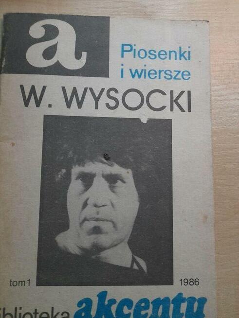 W. Wysocki. Słowa piosenek w j. rosyjskim i polskim