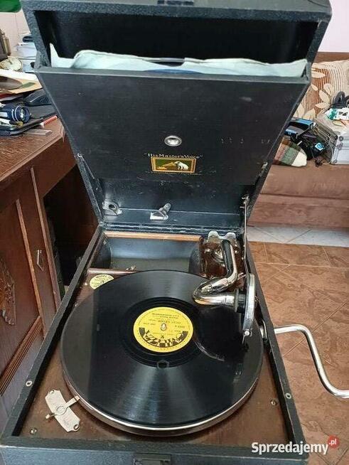 VINTAGE HIS MASTERS VOICE HMV 101 GRAMOFON