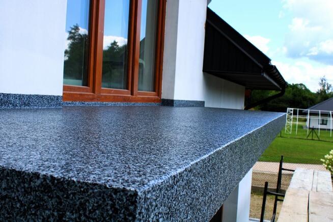 Kamienny dywan, posadzki żywiczne na taras, schody, balkon