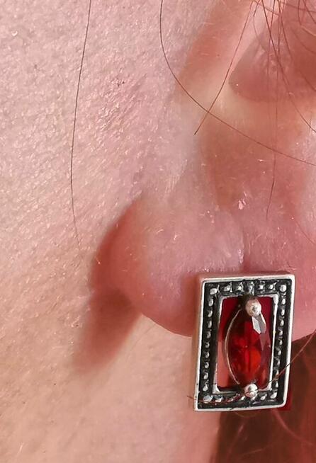 biżuteria srebrna komplet