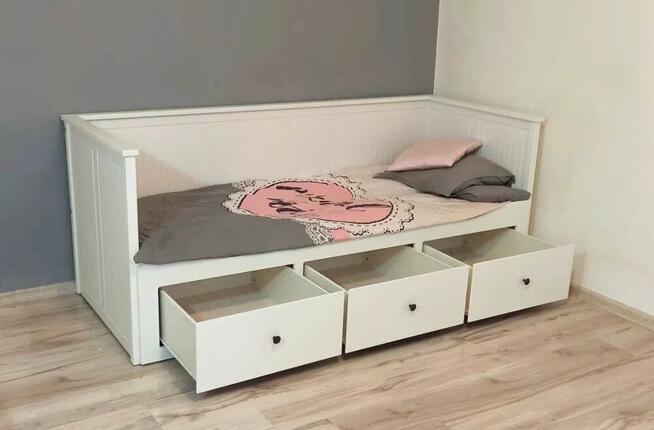 Łóżko IKEA HEMNES + 1 gruby materac - możliwa dostawa!