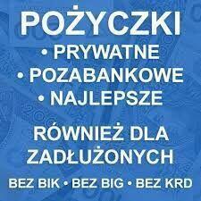 Oferta Pozyczki Prywatnej.Cały Kraj