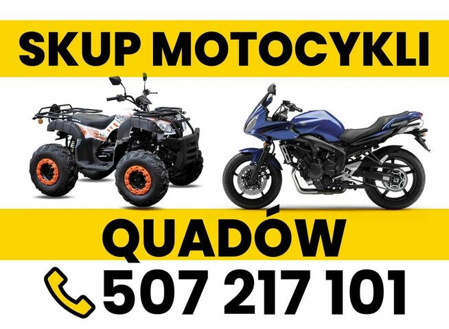 Skup motocykli quadów skuterów markowe chińskie !