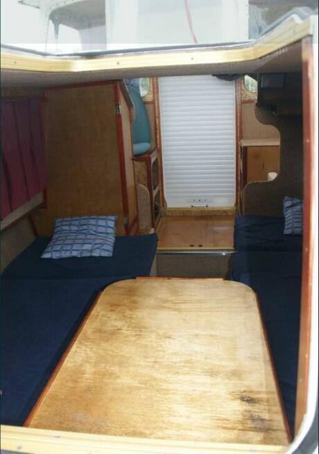 Łódź kabinowa, silnik Volvo i wózek. SPADEK CENY CO DZIEŃ.