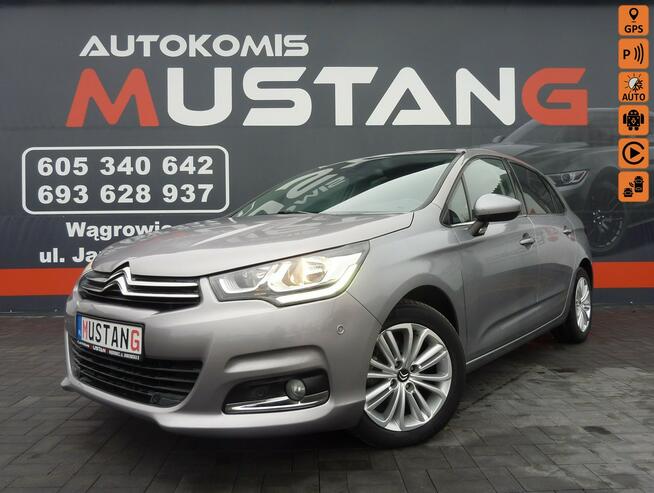 Citroen C4 LIFT*1.6 HDI 100Ps*MANUAL*Navi*Klimatronik*Martwe Pole*2xPDC*Alu*Chrom