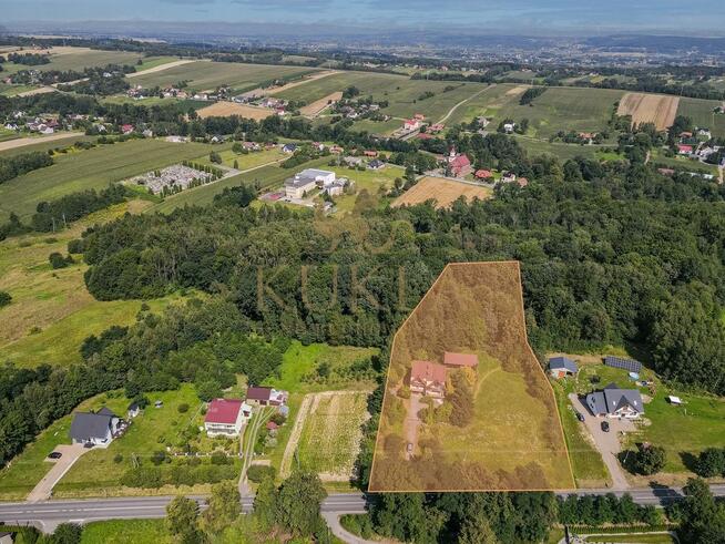 Dom w Tłuczaniu z 62 arową działką budowlaną