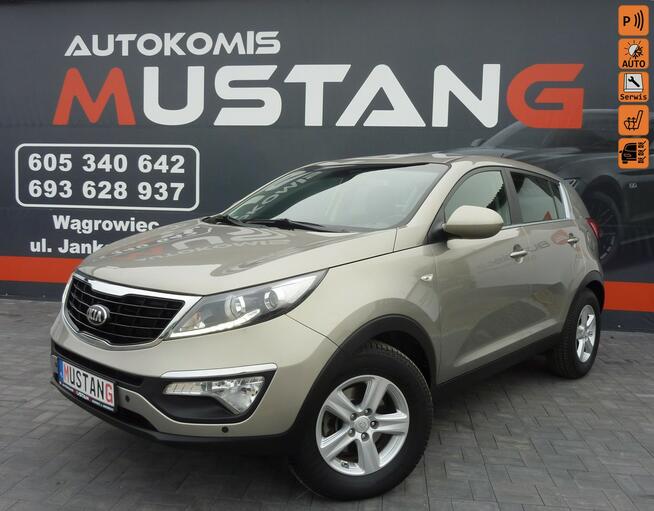 Kia Sportage 1.6 GDI 135Ps*Klimatronik*4 x Grzane Fotele*Elektryka*Niski Przebieg