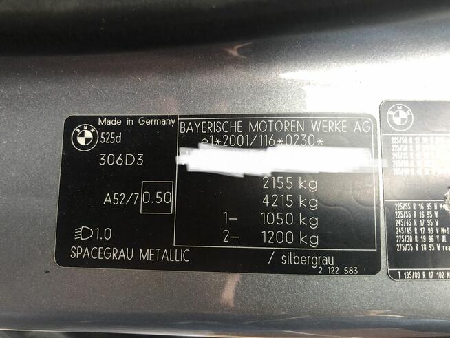 błotnik lewy przedni do BMW E60 / E61