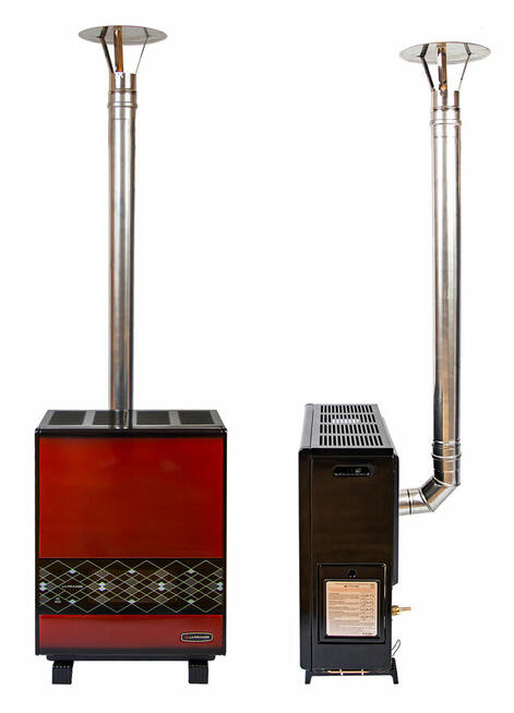 Grzejnik, piecyk, konwektor gazowy La Piramide N10T, 4 Kw.