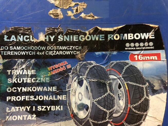 łańcuchy śniegowe do auta , busa , ciężarowe. 4x4