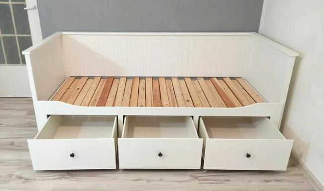 Łóżko IKEA HEMNES + 1 gruby materac - możliwa dostawa!