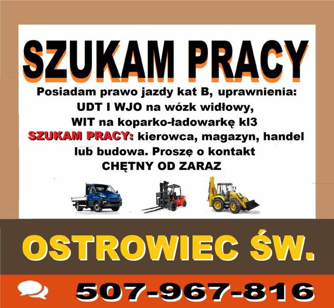 Szukam pracy