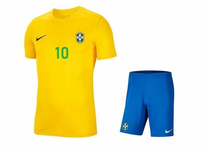 KOSZULKA STRÓJ NIKE BRAZYLIA NEYMAR JR 10 VINI JR 7