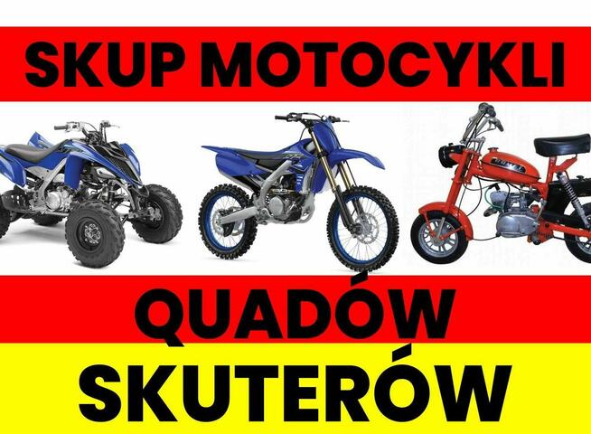 Skup motocykli quadów skuterów markowe chińskie !
