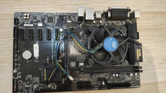 Płyta główna GA-H110-D3A + procesor Intel Pentium G4560