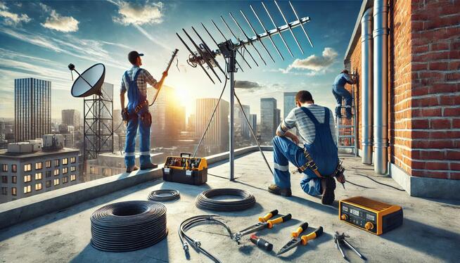 Montaż Telewizora na Ścianie i Anteny – Szczecin i okolice