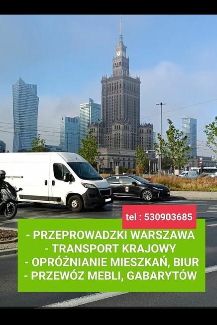 przeprowadzki warszawa transport mebli bagażówka Warszawa