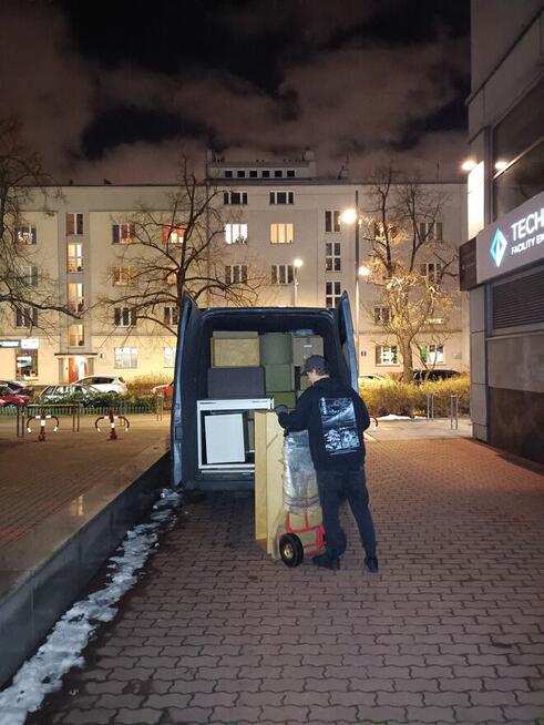 Transport mebli przeprowadzki bagażówka Warszawa i okolice
