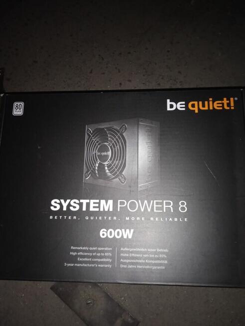asilacz be quiet! SFX-L POWER 600W 80 Plus okazja