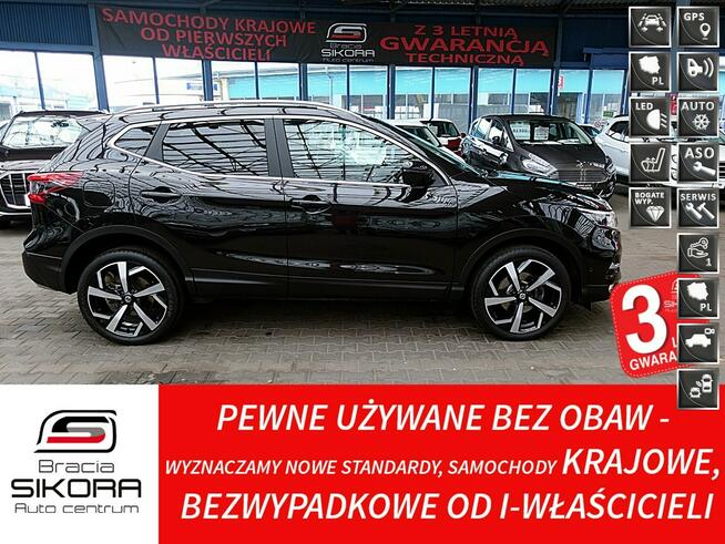 Nissan Qashqai TEKNA+Led+PANORAMA+Skóra+Navi+Kamera 360 GWARANCJA 1wł Kraj Bezwypad