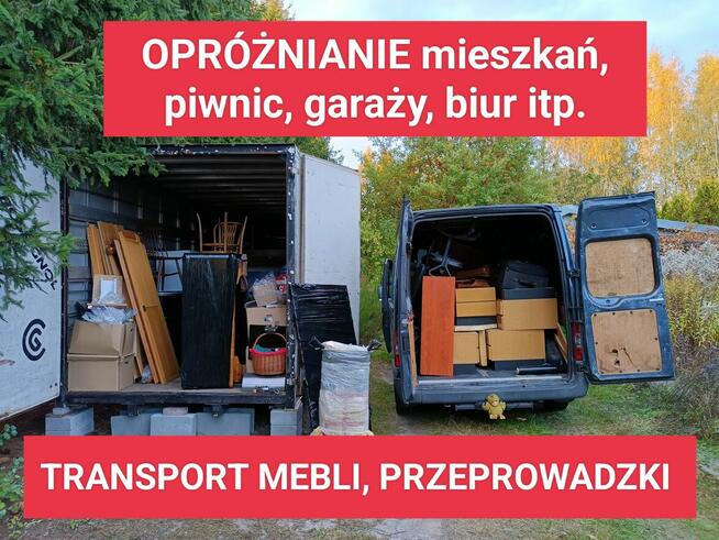 Transport mebli przeprowadzki bagażówka Warszawa i okolice