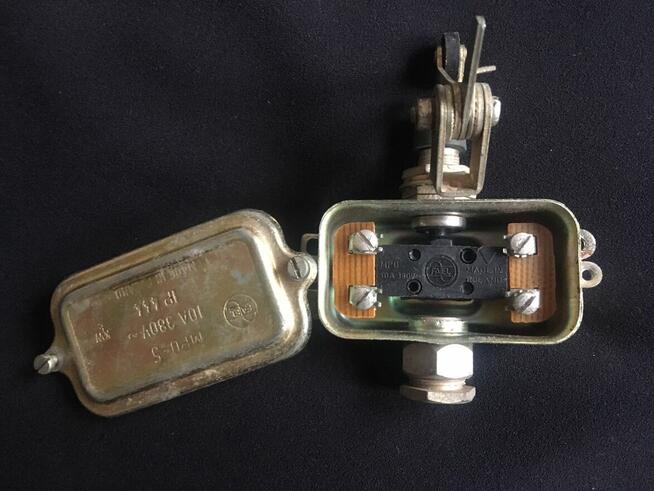 Łącznik krańcowy z rolką MPO-5 polski PRL