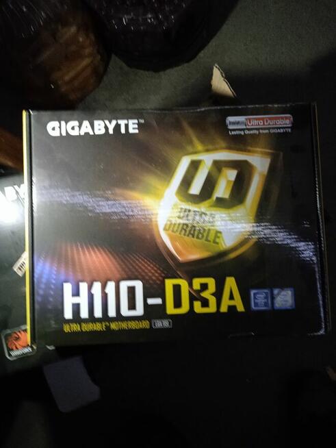 Płyta główna GA-H110-D3A + procesor Intel Pentium G4560