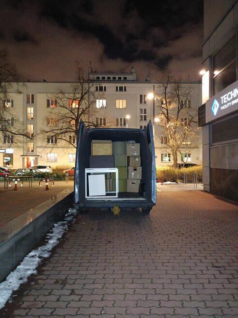 Transport mebli przeprowadzki bagażówka Warszawa i okolice