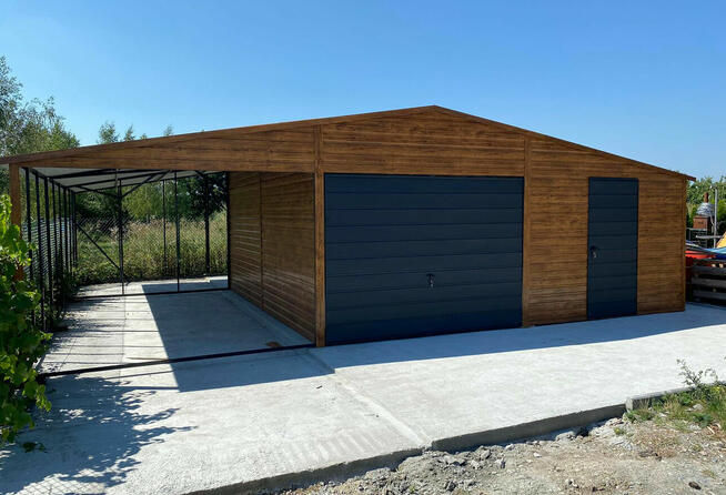 Garaże blaszane, wiaty śmietnikowe, bramy w Gard House!