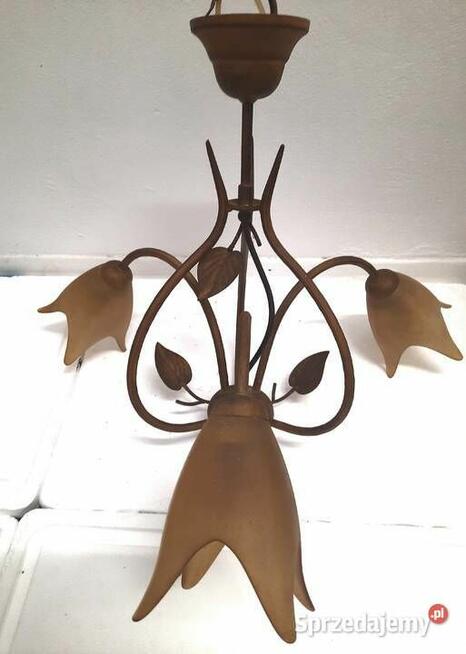 Sprzedam Okazałą Stylową Lampę Sufitową