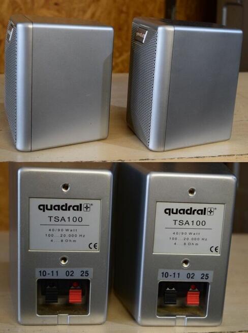 glosniki Quadral Sub zestaw 6szt do amplituner kino domowe