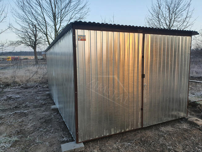 Garaż blaszany 3x5 blaszak na budowę garaż