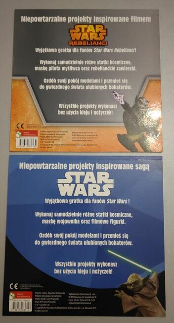 Zestaw 2x Star Wars wypychanki. Modele i projekty 3D do złoż