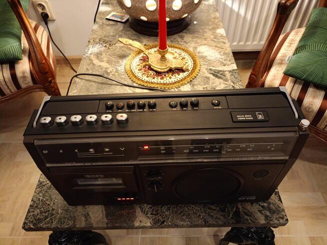 Zabytkowy Radiomagnetofon STERACORD KR650 RFT