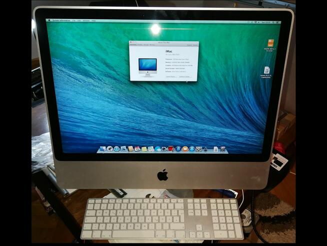 Komputer imac 24 all in one alu Apple mac OS