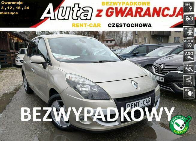 Renault Scenic 1.9D*130PS*OPŁACONY Bezwypadkowy Klimatronik Serwis GWARANCJA24