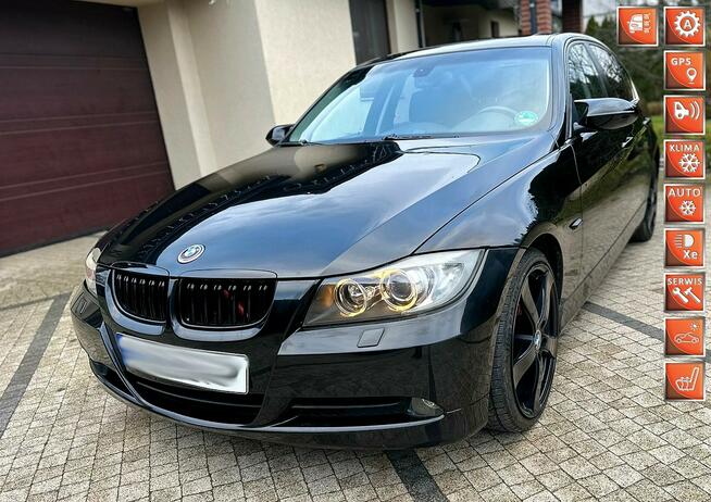 BMW E90 325i 218KM Sedan Navi Xenon Bardzo Atrakcyjna 19' Alu Opłacona