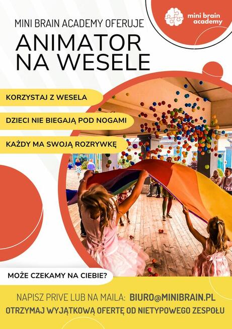 Animator na wesele? Tak, to z Ekipą MBA jest super zabawa!