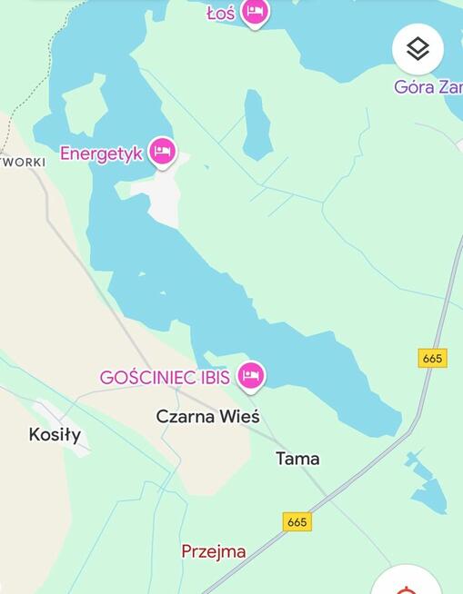 Siedlisko, w okolicy jezioro i las