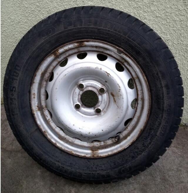 4 koła z zimowymi oponami do Opel Corsa D